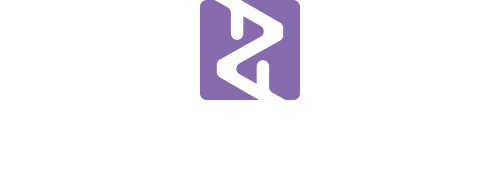 gaahleri logo vertical purple white