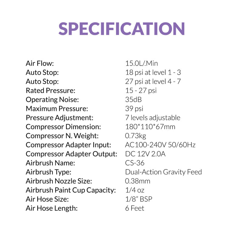 Gaahleri - Ambition Series GTS-06 Serenair Mini Compressor (EU Ver.)-6