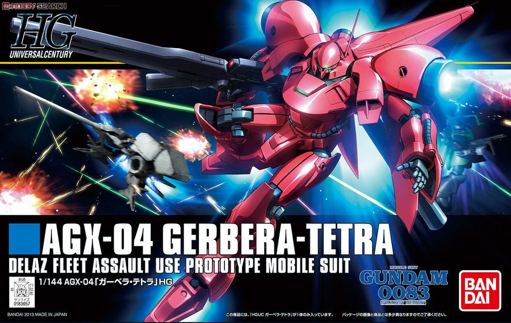 GUNDAM - HGUC 1/144 - AGX-04 Gerbera-Tetra - Model Kit