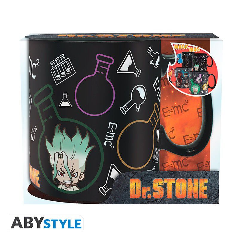DR STONE - Mug thermoréactif - Groupe