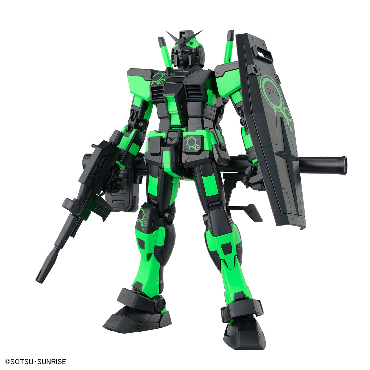 MG 1/100 - Gundam Base Limited - RX-78-2 Gundam Ver.3.0 [Recirculation Color/Neon Green] - image 1