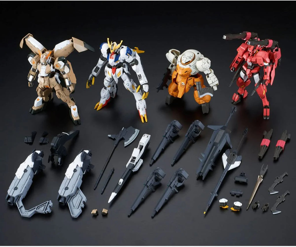 GUNDAM - HGUC 1/144 - IBO Tekkadan Complete Set - Premium Bandai