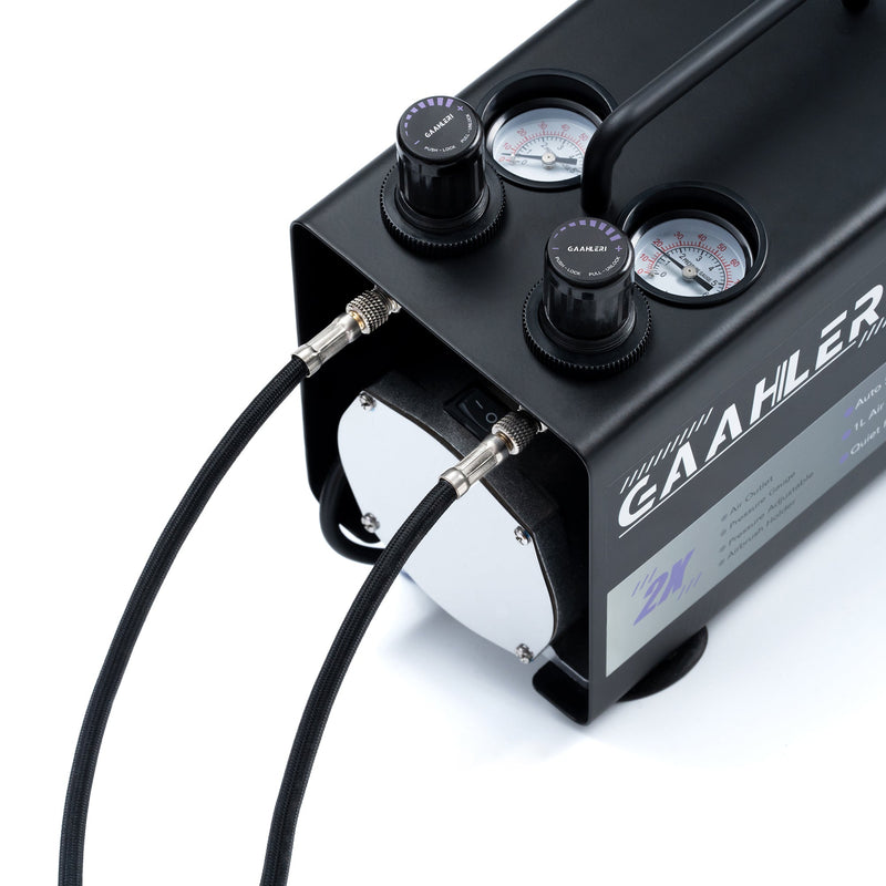 Gaahleri - Dual Drive Series Airbrush Kit Compressor GT-918-3