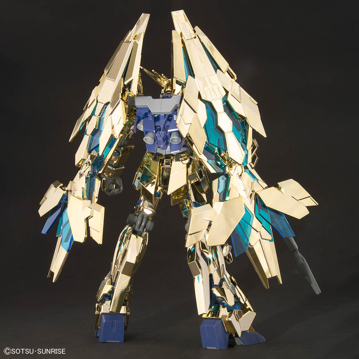 HG 1/144 - Gundam Base Limited - Unicorn Gundam 03 Phenex (Destroy Mode) Gold And Silver Coating Set - image 3
