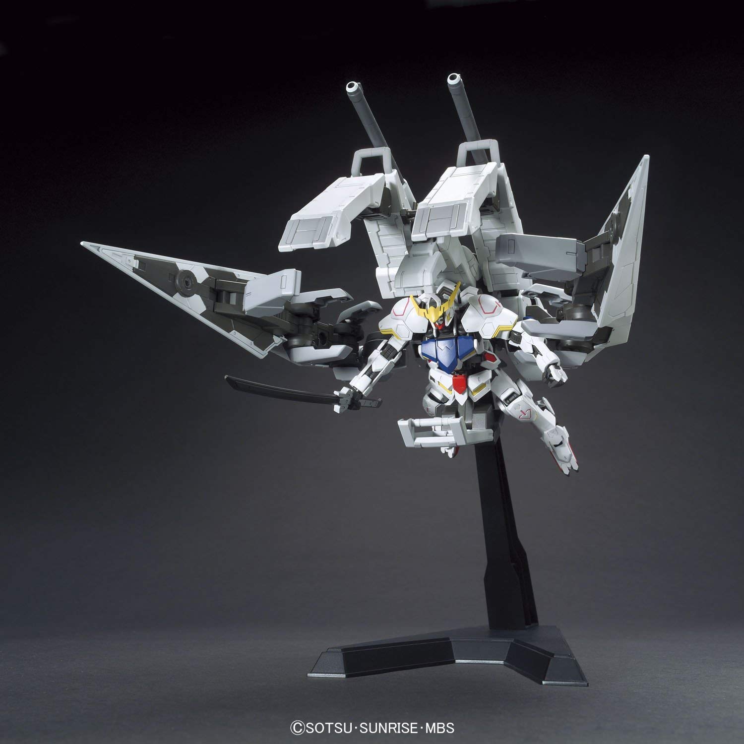 GUNDAM - IBO HG 1/144 - Barbatos & Long Distance Booster Kutan Type III