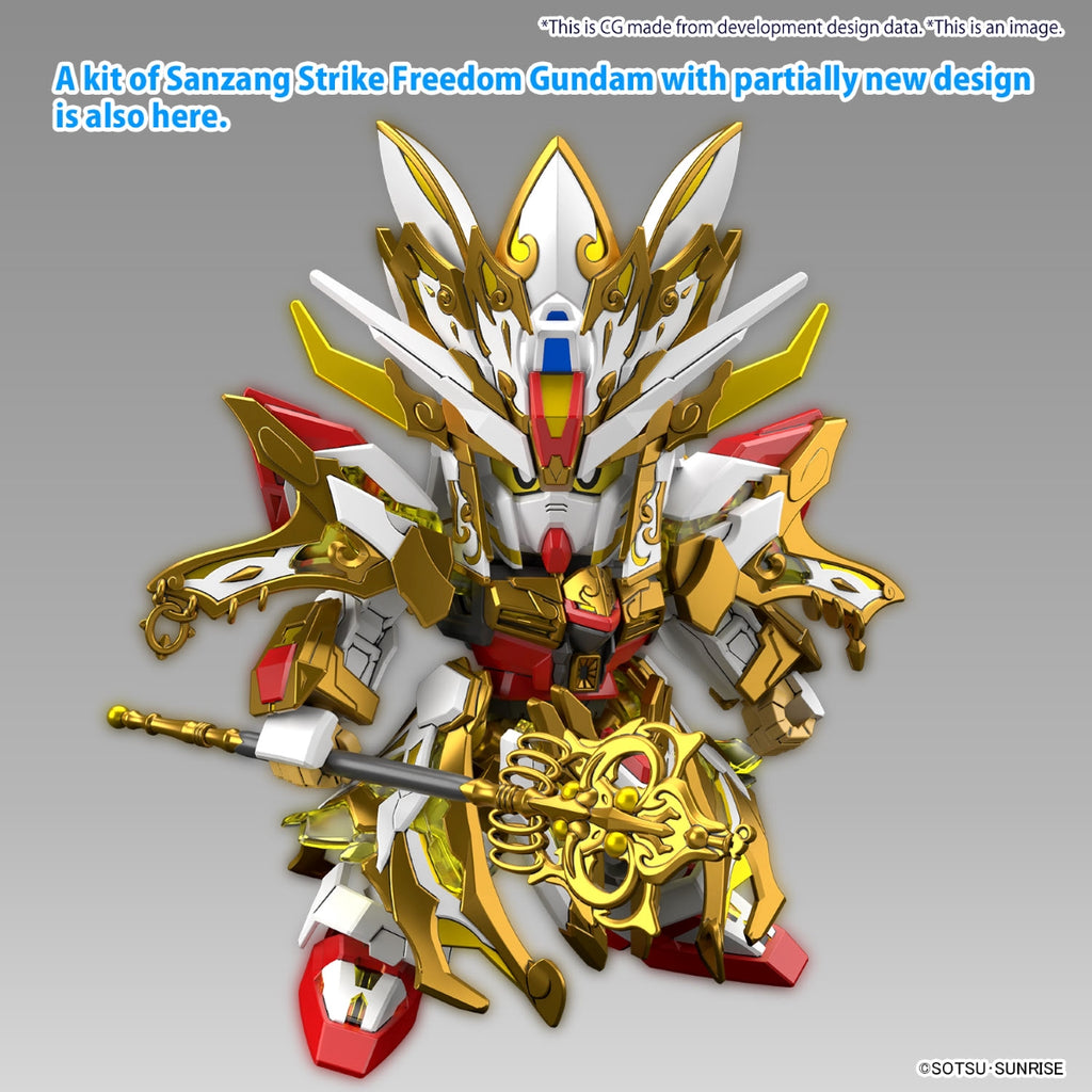 GUNDAM - SDW Heroes - Wukong Impulse & Sanzang Strike Freedom - Model Kit