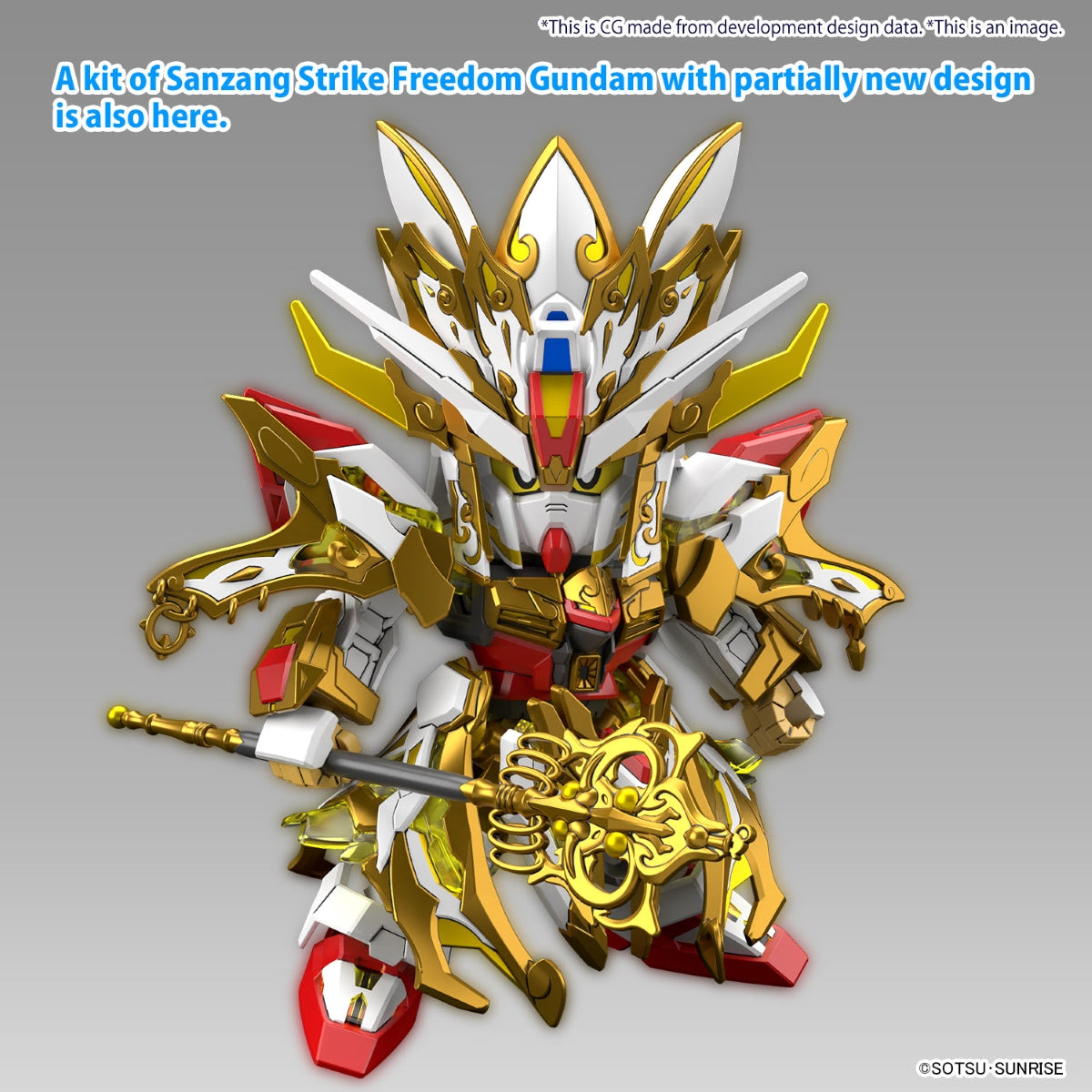 GUNDAM - SDW Heroes - Wukong Impulse & Sanzang Strike Freedom - Model Kit