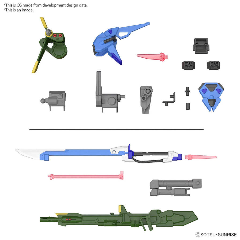 GUNDAM - Option Parts Set Gunpla 2 (Launcher/Sword Striker) - Model Kit