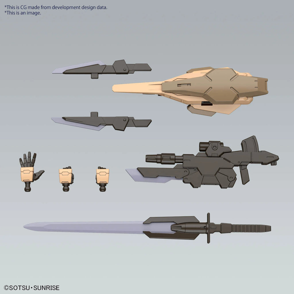GUNDAM - HG 1/144 - Gundam 00 Command Quan(T) Desert Type - Model Kit