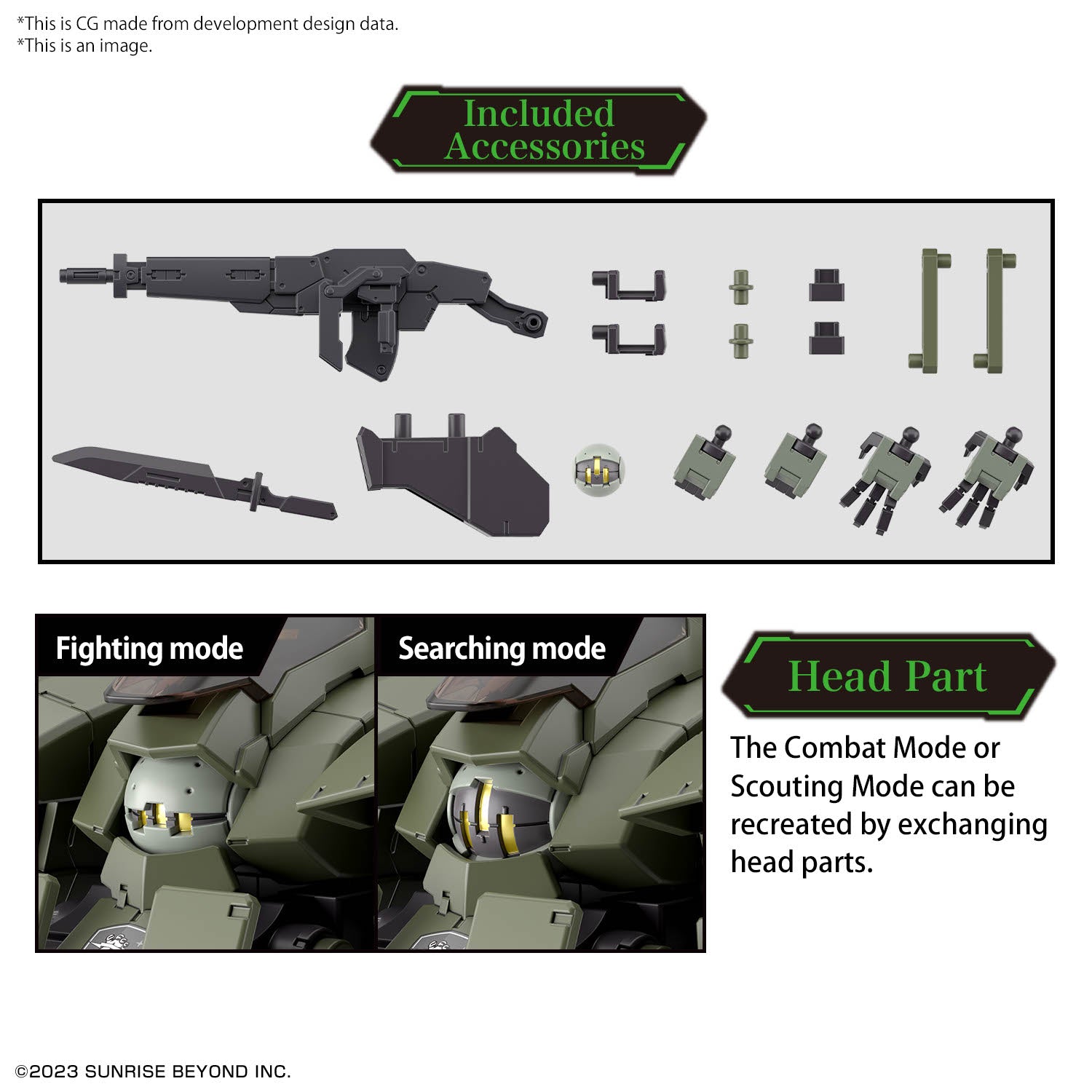 KYOUKAI SENKI - HG 1/72 - Aaronrhino - Model Kit