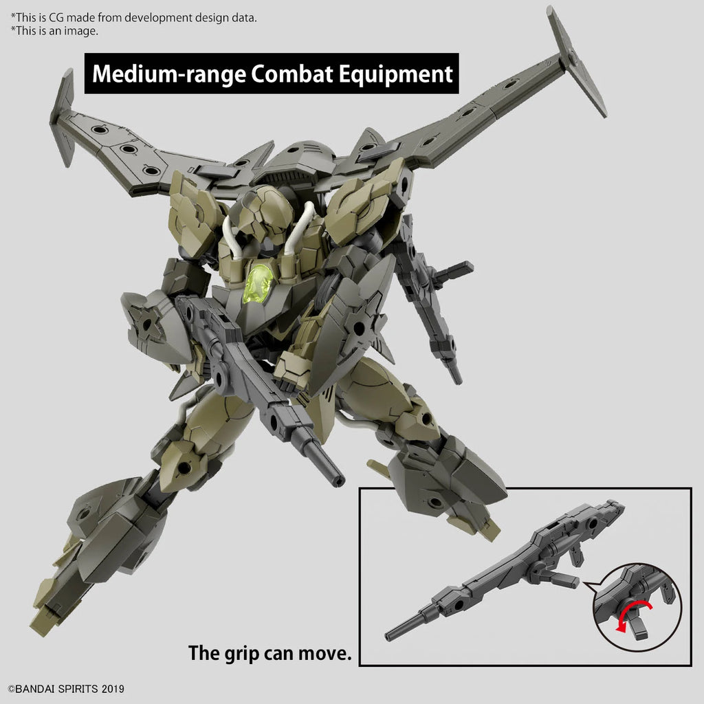 30MM - 1/144 - bEXM-21 Verdenova (Green) - Model Kit - Zone Gunpla