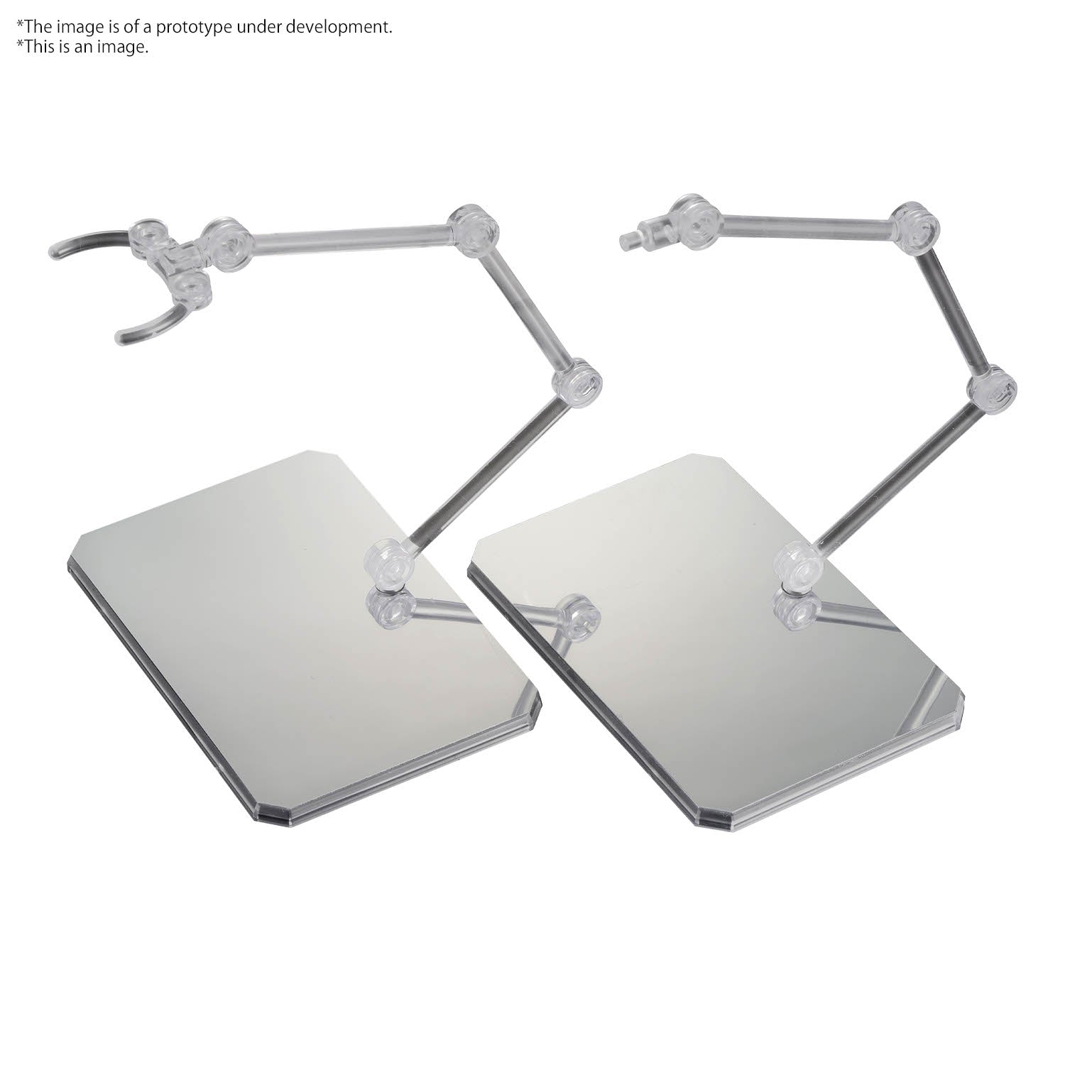 GUNDAM - Action Base 6 (Clear Color) Mirror Stickers Set - image 1