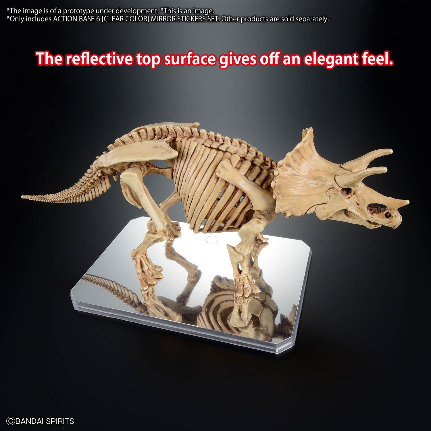 GUNDAM - Action Base 6 (Clear Color) Mirror Stickers Set