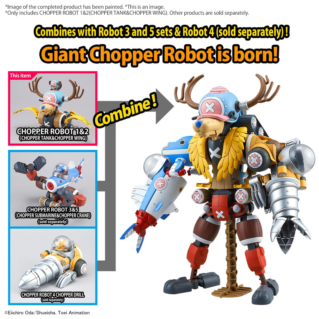 ONE PIECE - Chopper Robot 1&2 (Chopper Tank & Chopper Wing)