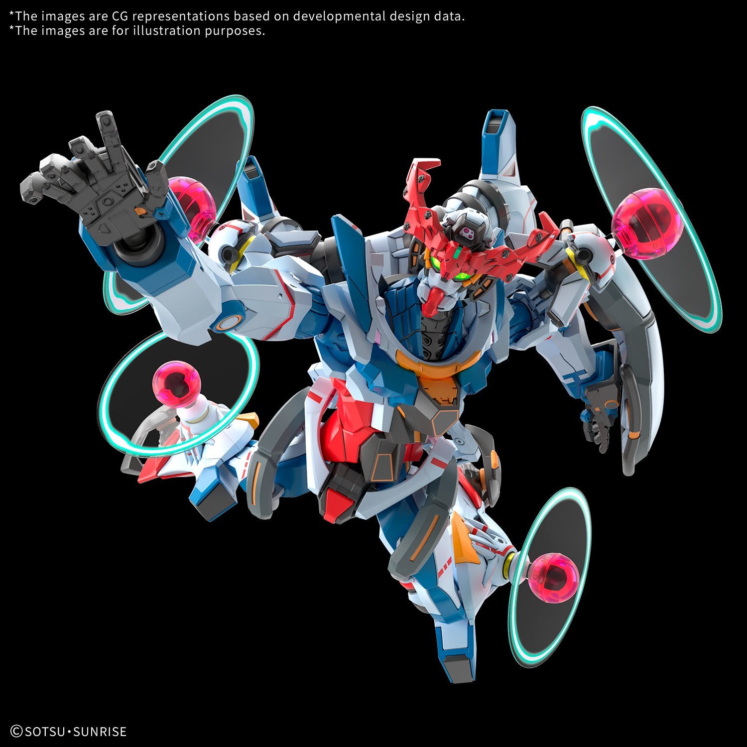 HG 1/144 - GQuuuuuuX (Endymion Unit Awakened) - image 5