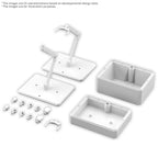 GUNDAM - Action Base 7 & Option Box (White) - image 1