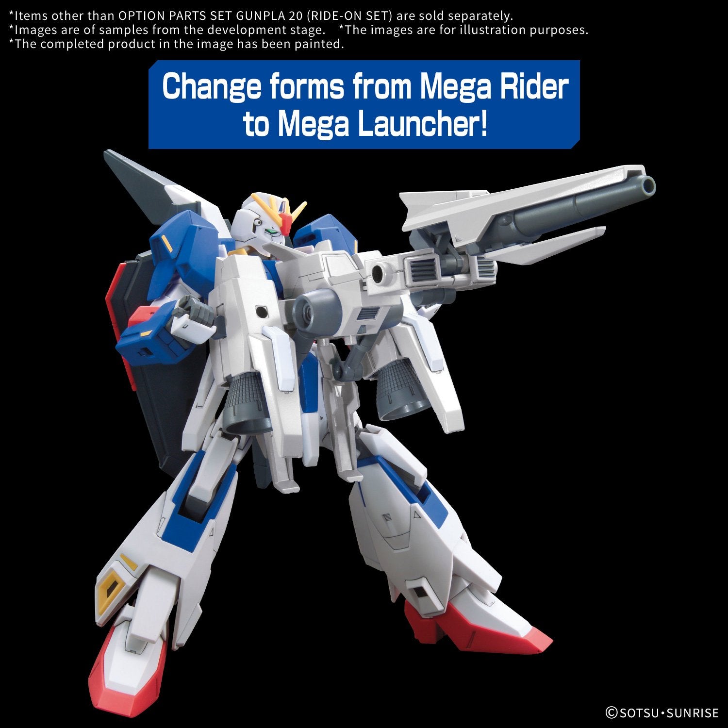 GUNDAM - Option Parts Set Gunpla 20 (Ride-on Set) - image 4