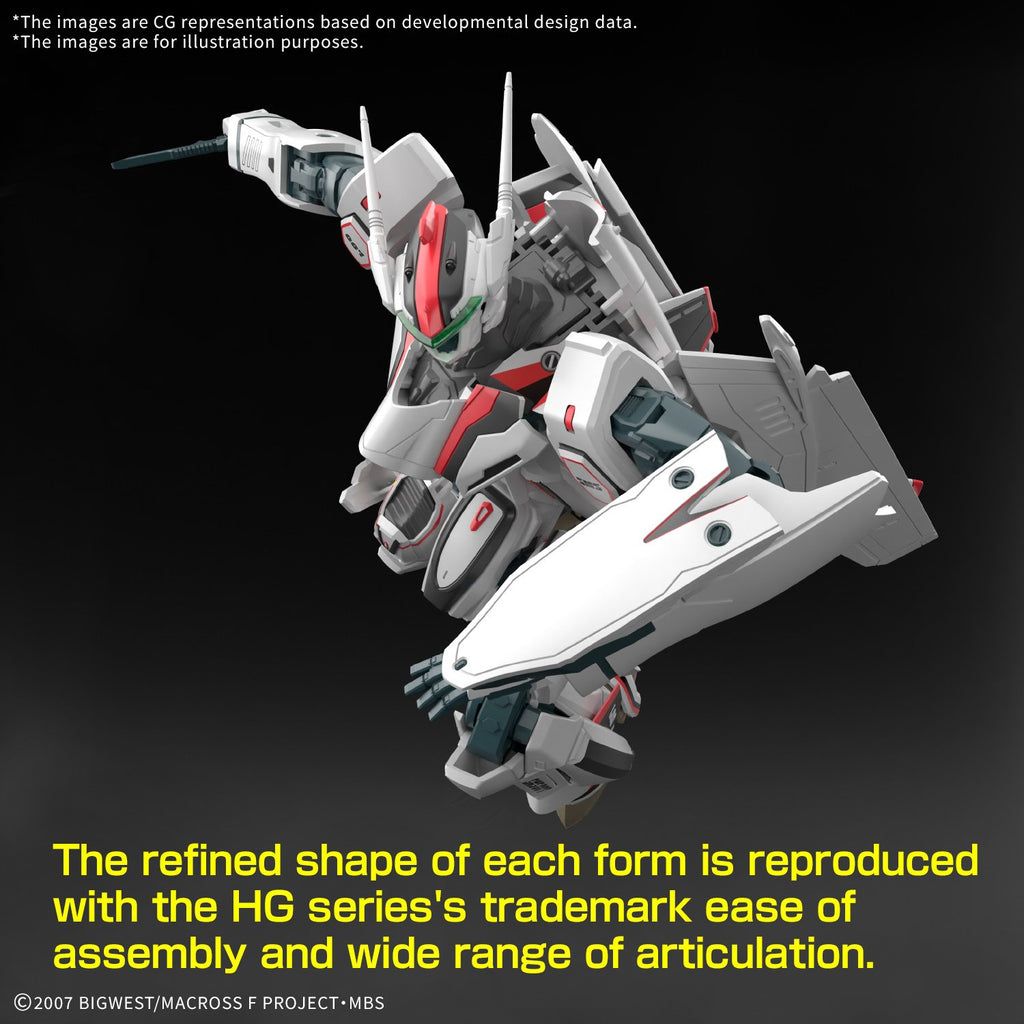 MACROSS - HG 1/100 VF-25F Messiah Valkyrie Alto Custom - image 5
