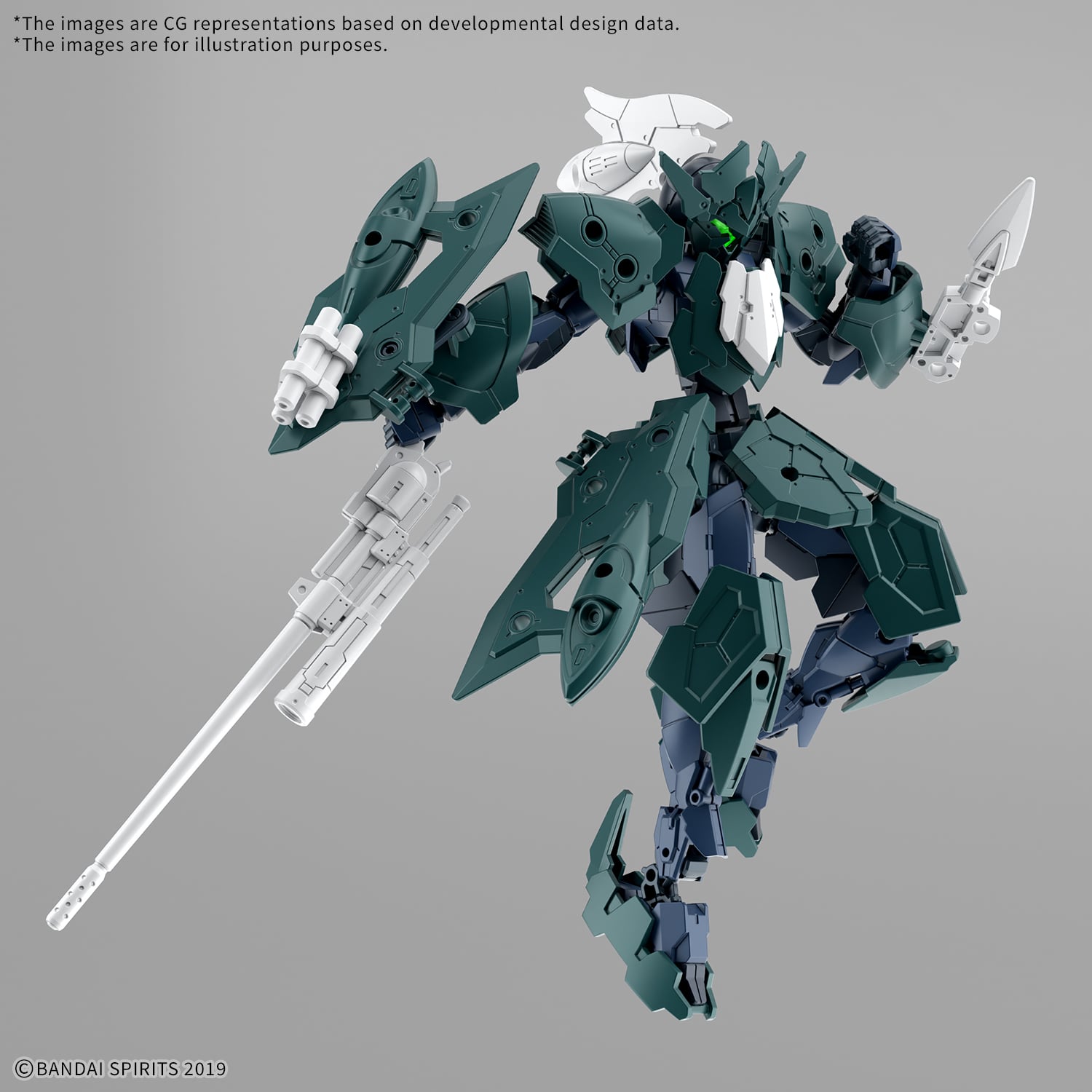 30 Minutes Missions - 1/144 EXM-A9p Spinatio (Pirate Type) - image 2 - movement