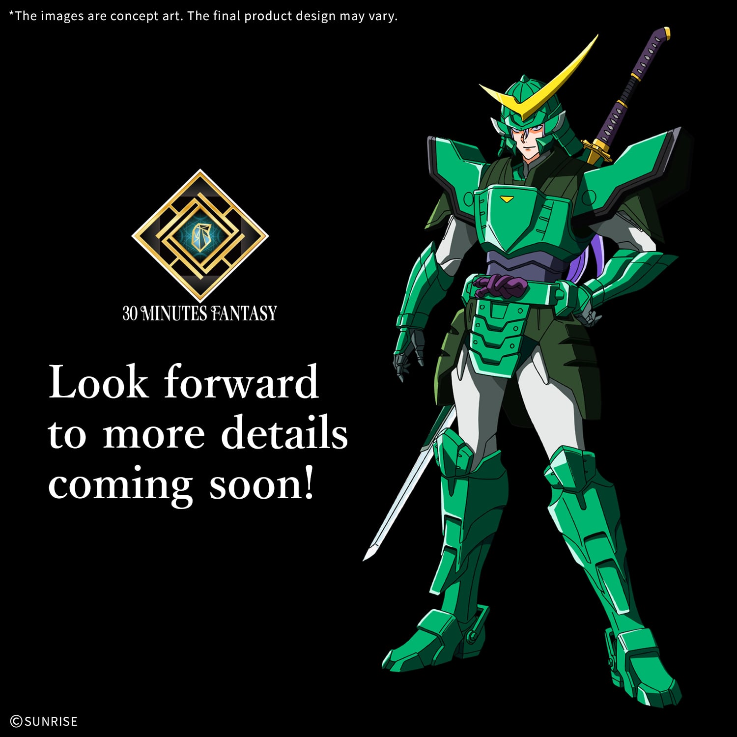 30MF Yoroi-Shinden Samurai Troopers - Shion of the Light - coming Soon