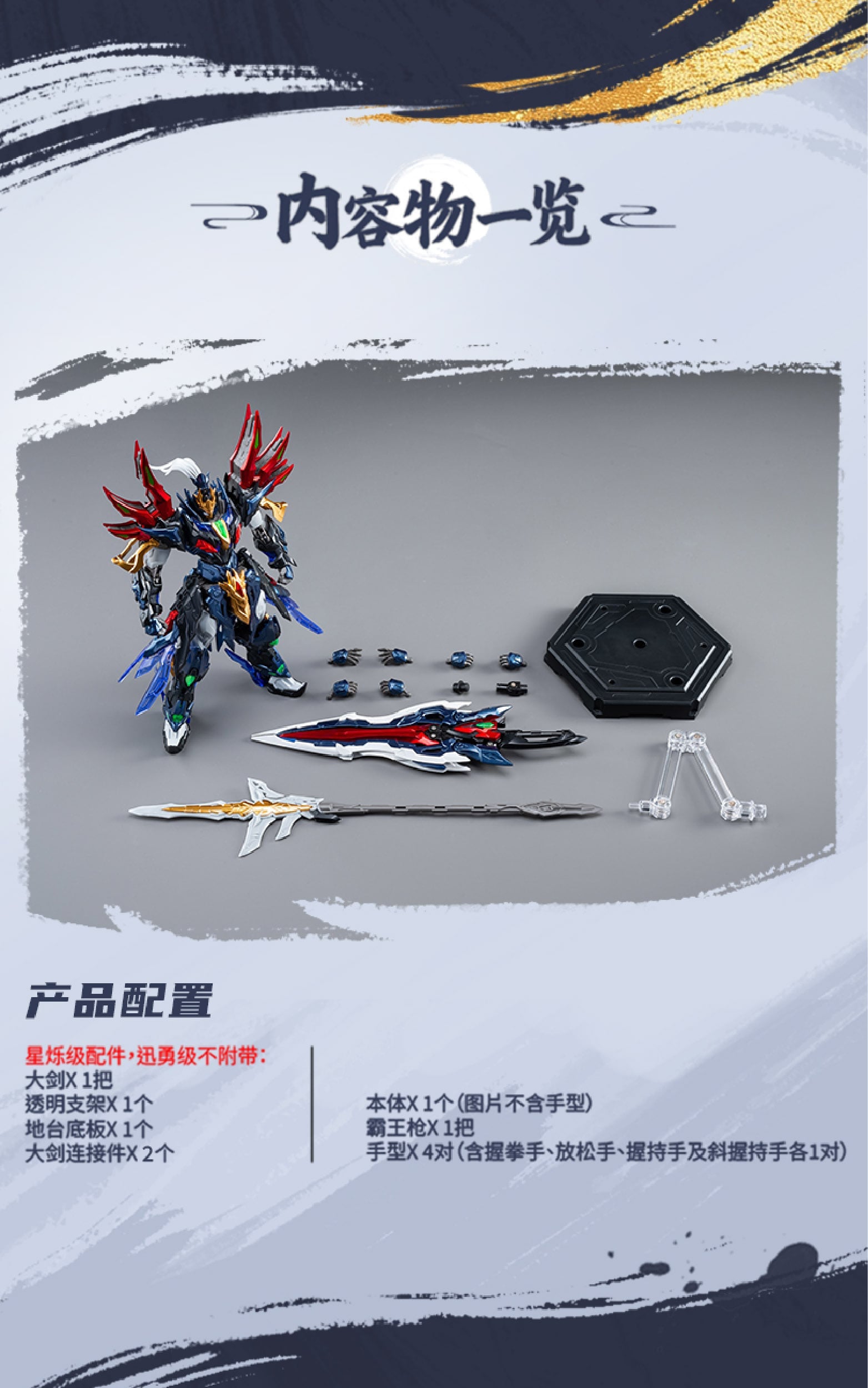 Motor Nuclear - Legend of Star General: SP-XH01 Xiang Yu - Star-Spark Class - 6