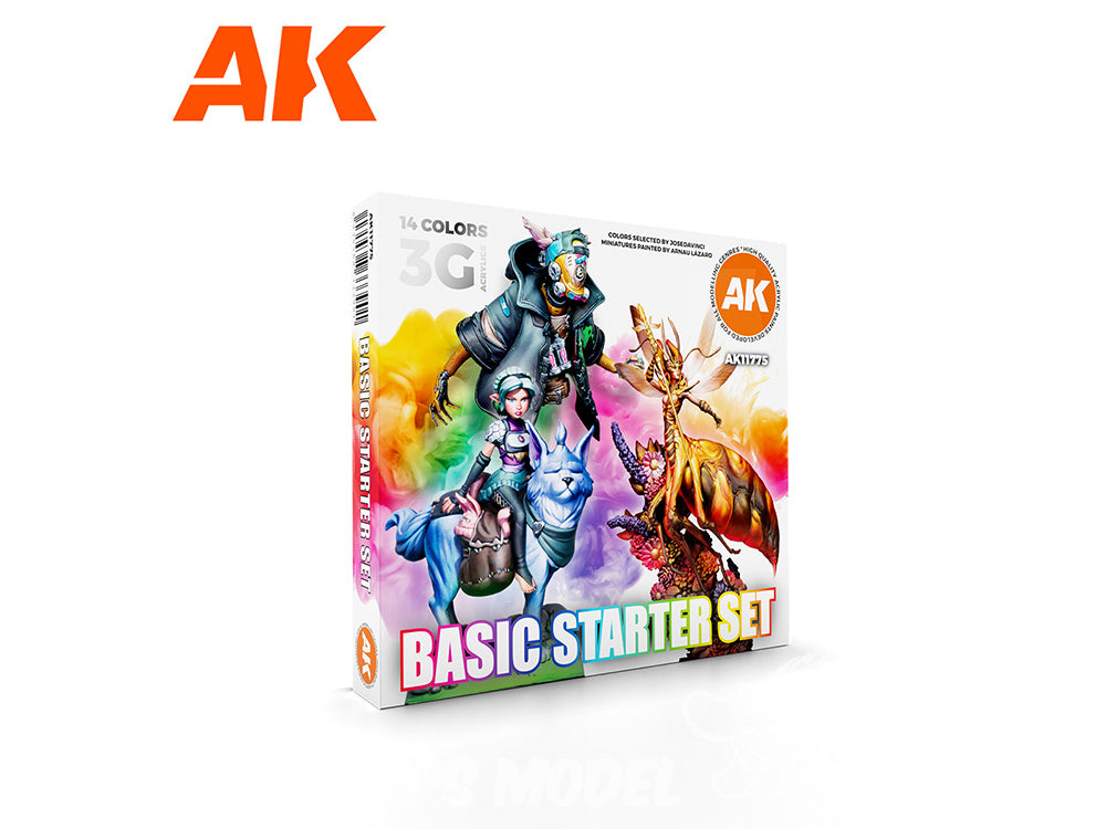 Ak Interactive Set de Peinture - Basic Starter Set
