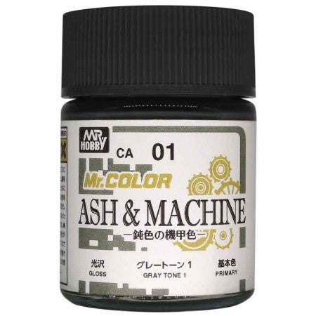 Mr Hobby - CA-01 MR. COLOR (18 ML) ASH & MACHINE GRAY TONE 1