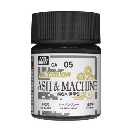 GUNZE CA-05 MR. COLOR (18 ML) ASH & MACHINE CARBON GRAY