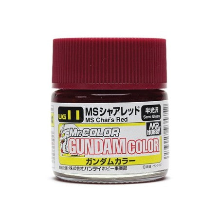 Mr Hobby - PEINTURE GUNDAM COLOR UG11 MS CHAR'S RED (10ML)