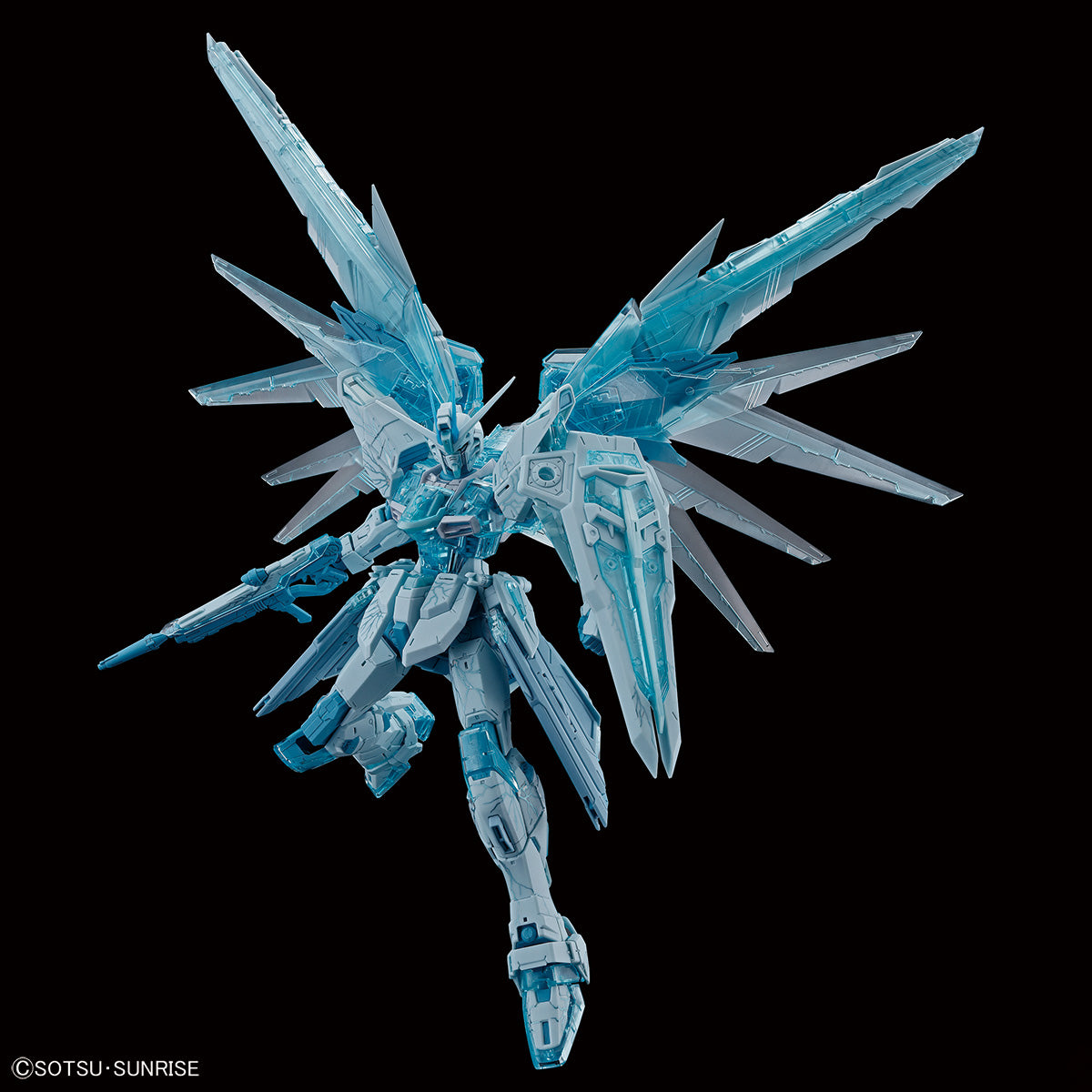MG 1/144 - Gundam Base Limited - Freedom Gundam  Ver.2.0 [CROSS CONTRAST COLORS / CLEAR BLUE] - image 8