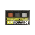 TAMIYA -  WEATHERING MASTER SET C (ORANGE RUST/GUNMETAL/SILVER)
