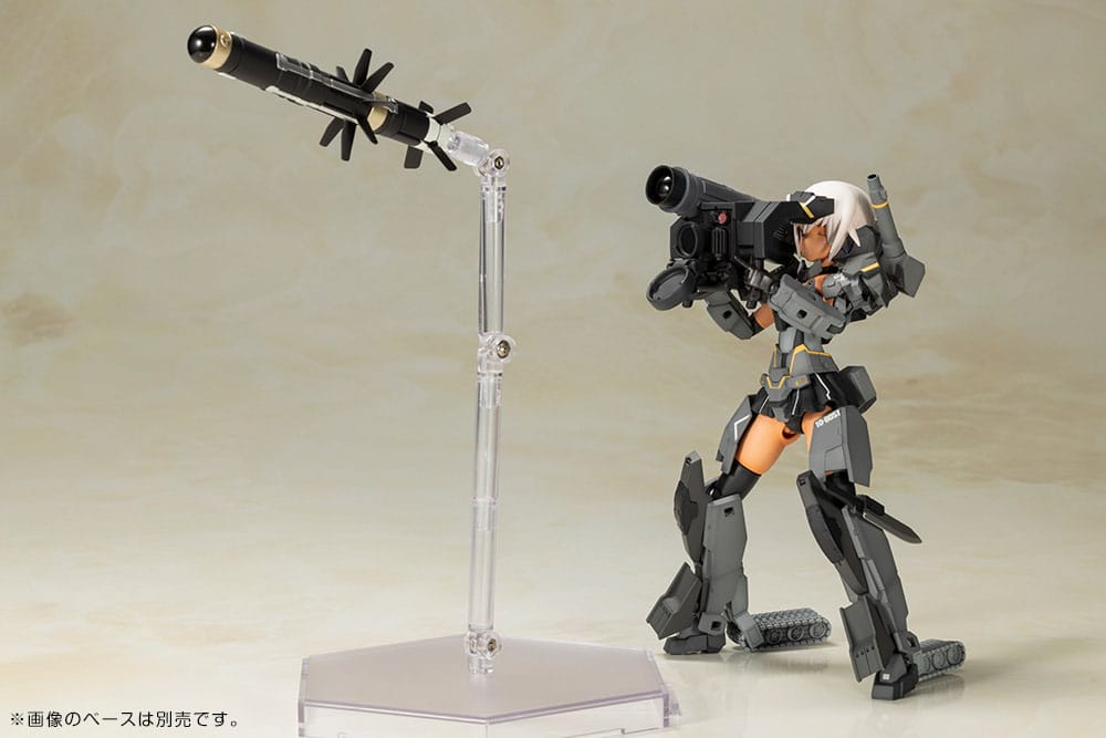 Frame Arms Girl - Gourai-Kai (Black) with FGM148 Type Anti-Tank Missile