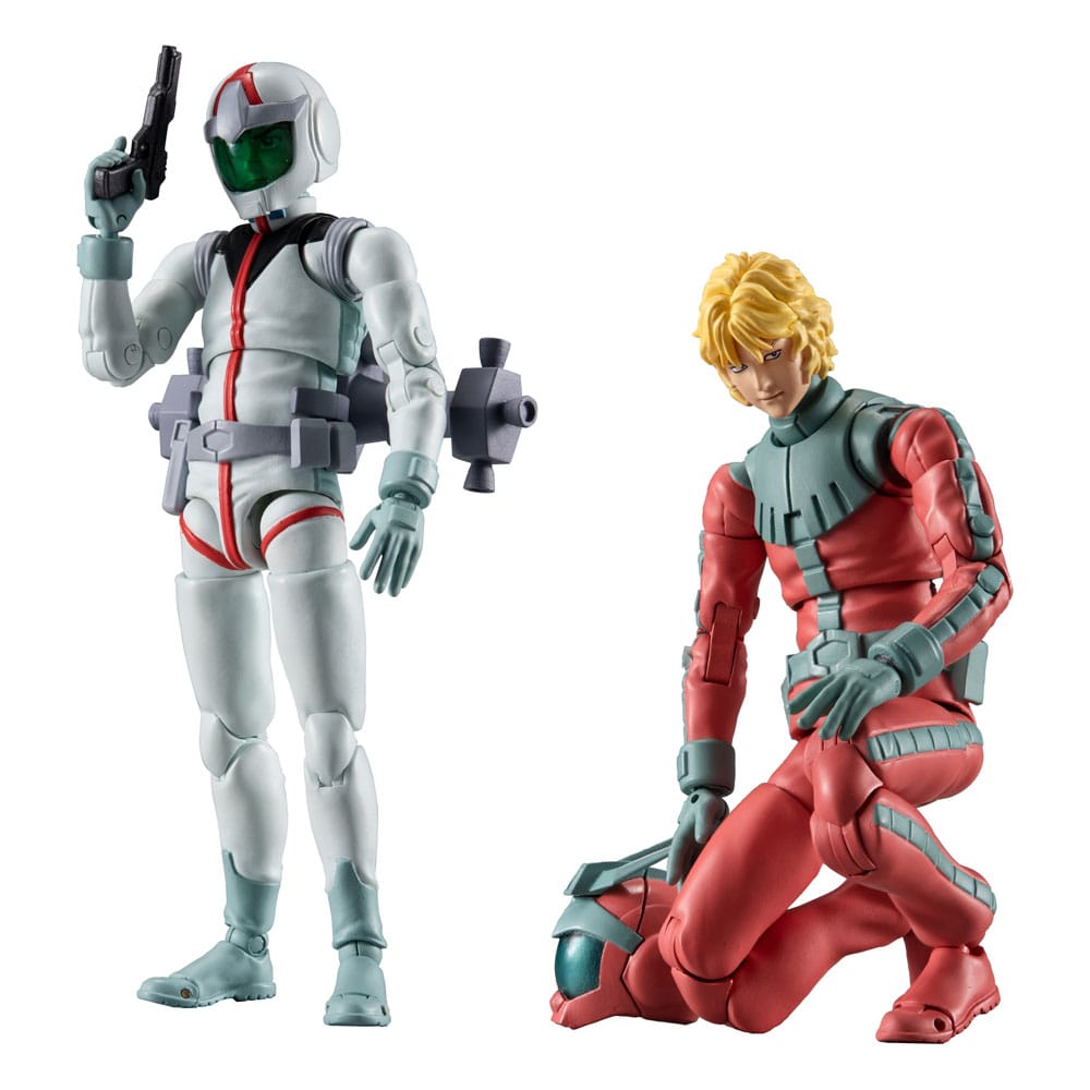 Mobile Suit Gundam figurine G.M.G. Collection EX Amuro Ray & Char Aznable Normal Suit Ver. (with gift) - image 1