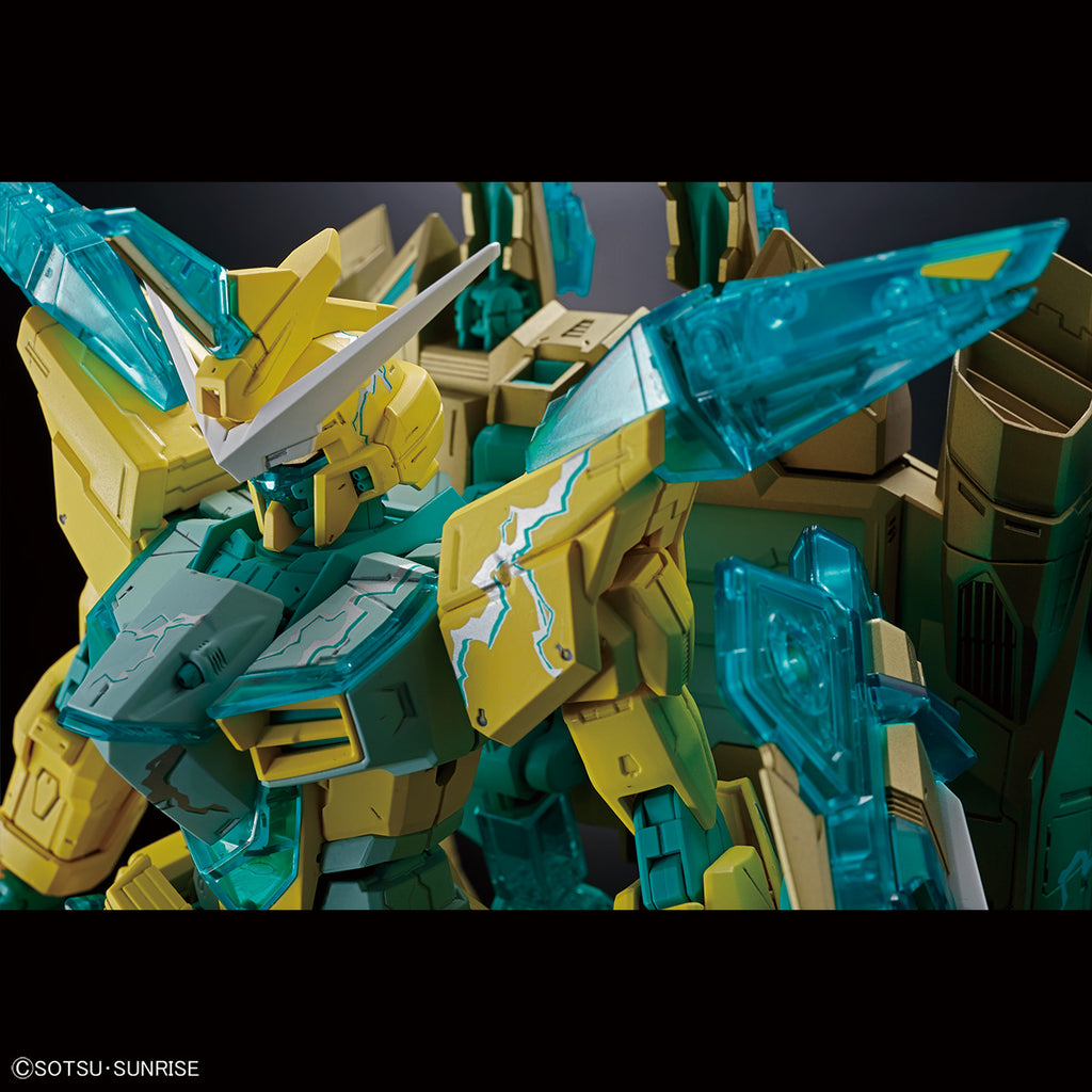 MG 1/144 - Gundam Base Limited - Justice Gundam [CROSS CONTRAST COLORS / CLEAR GREEN] - image 7