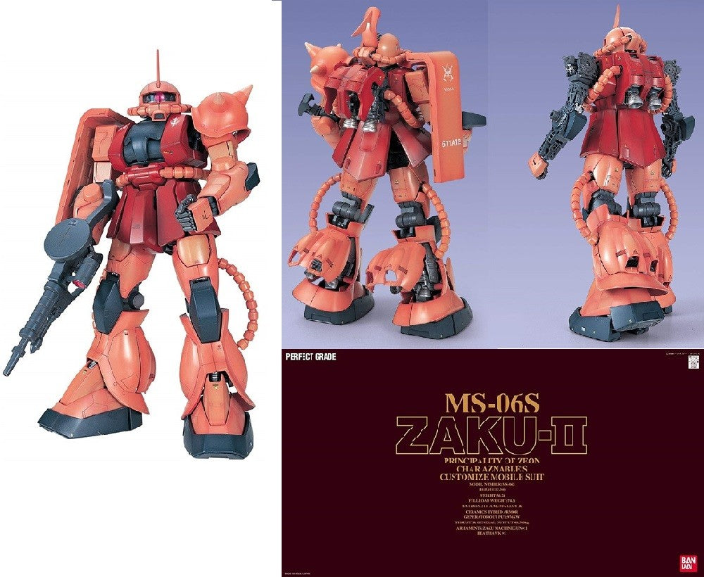 GUNDAM - PG 1/60 - MS-06S Zaku-II