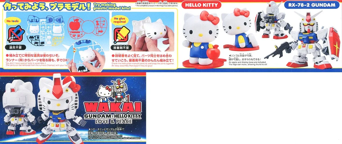 GUNDAM - SD Ex Standard - Hello Kitty RX-78-2