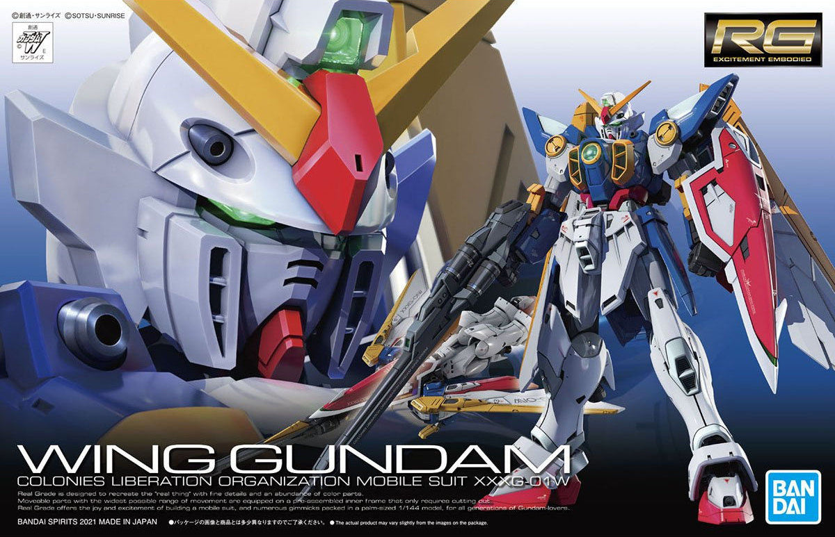 GUNDAM - RG 1/144 - Wing Gundam - artbox
