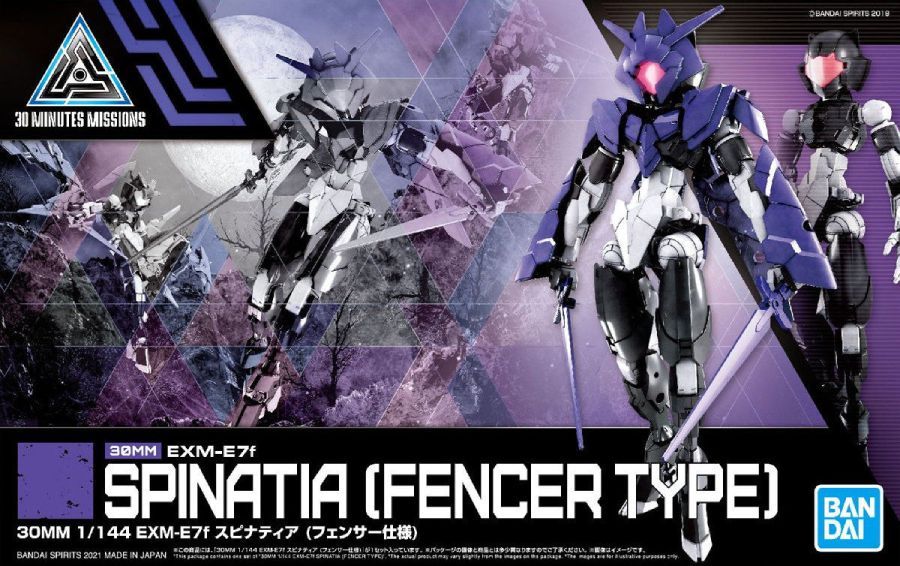 30MM - 1/144 - EXM-E7f Spinatia (Fencer Type)