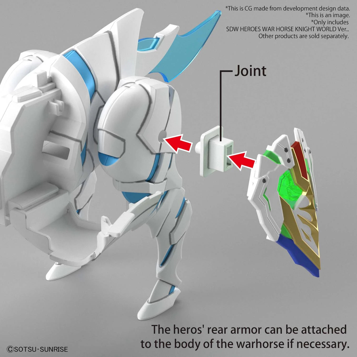 GUNDAM - SDWH - War Horse Knight World Ver.